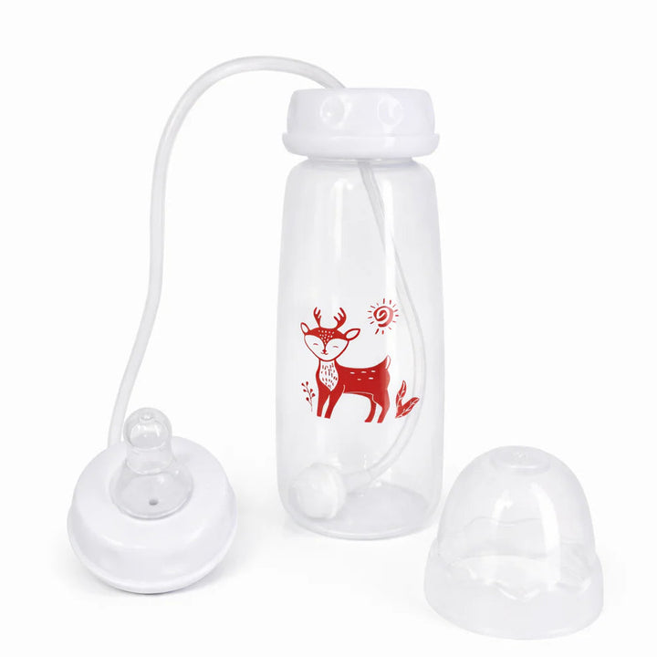 Hands-free baby bottle