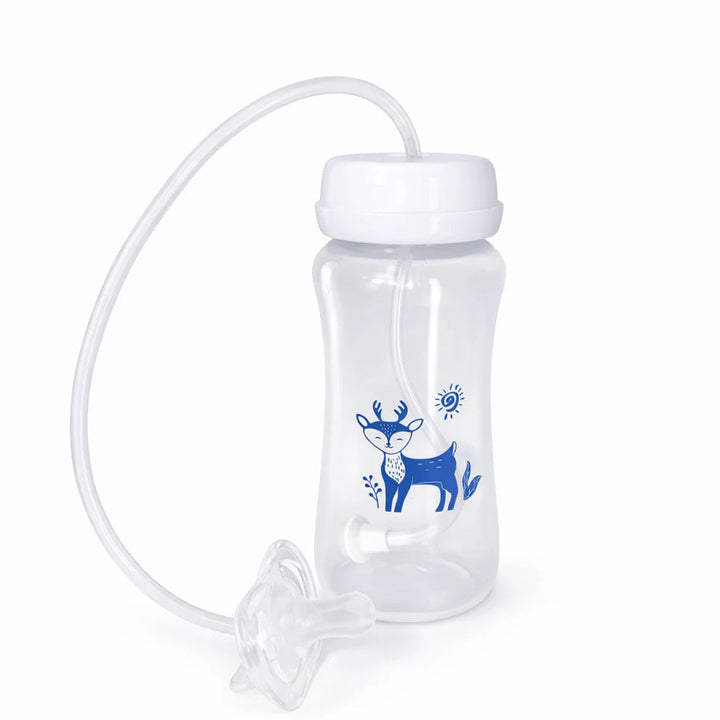 Hands-free baby bottle