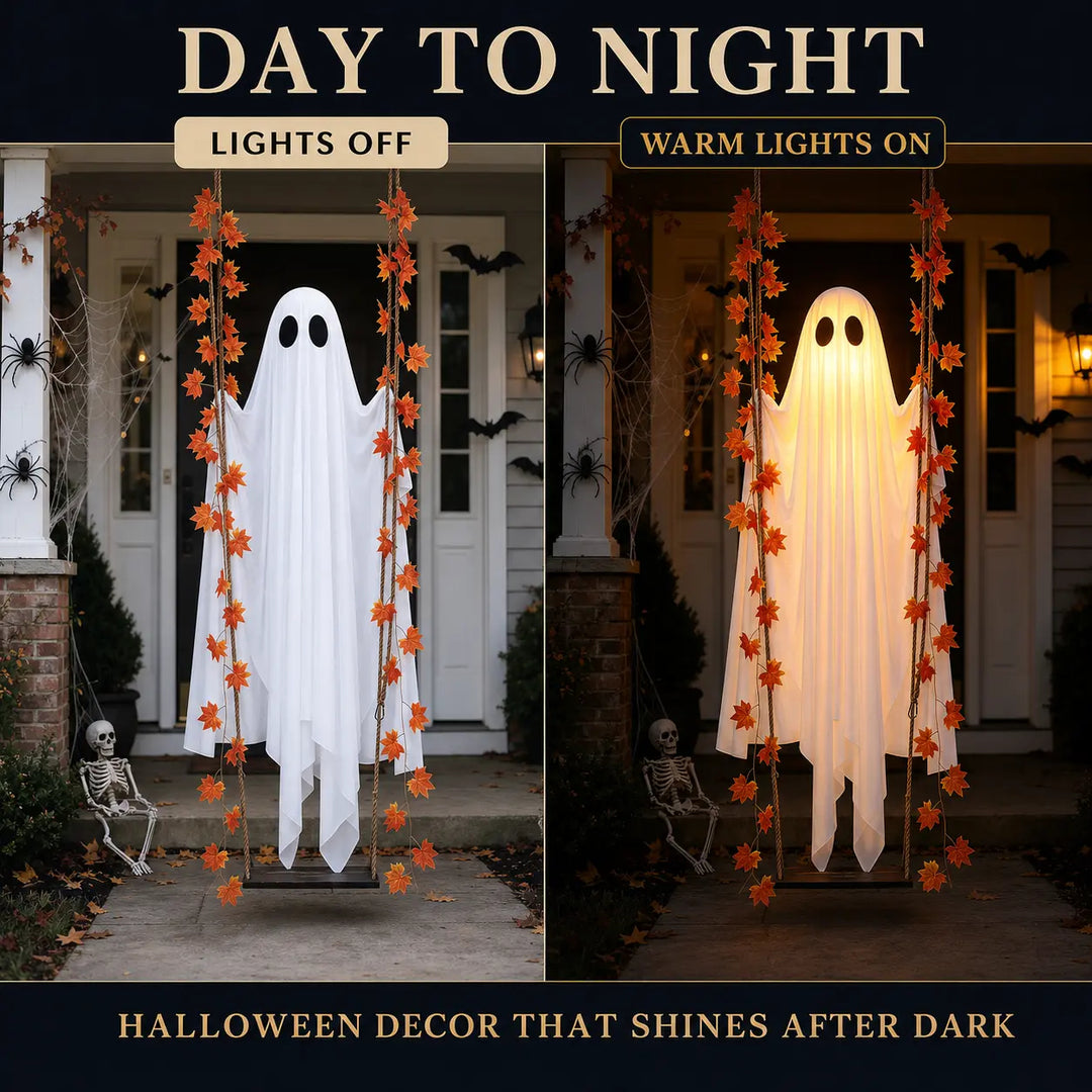 Halloween Swing Ghost Decor