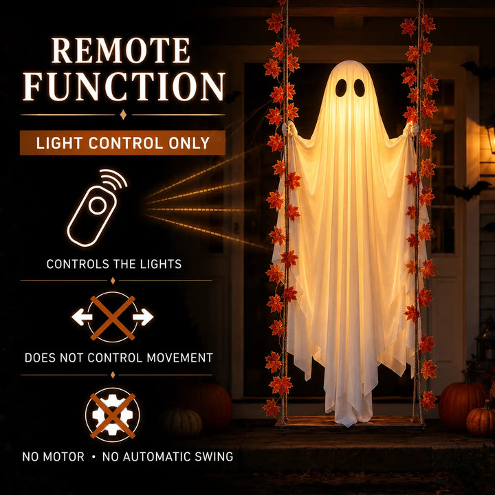 Halloween Swing Ghost Decor