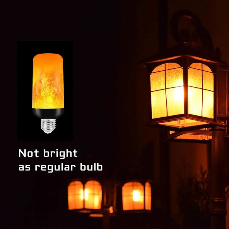 LED Flickering Flame Bulb