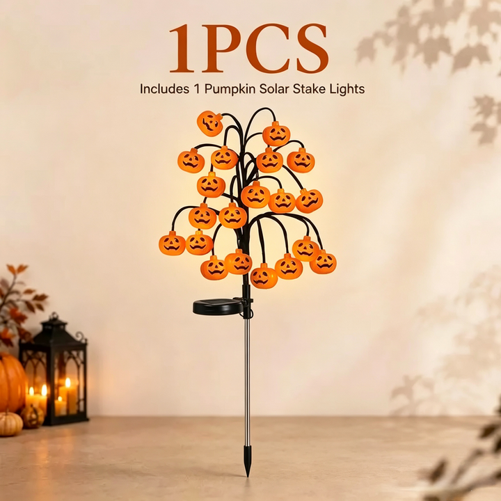 Night Shadow Pumpkin Solar Ground Light