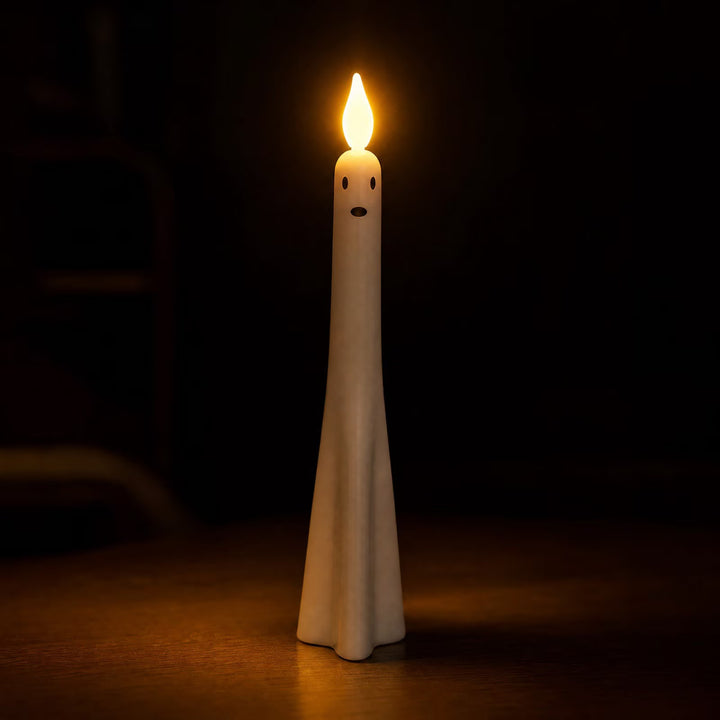 Halloween Ghost Flameless LED Taper Candles