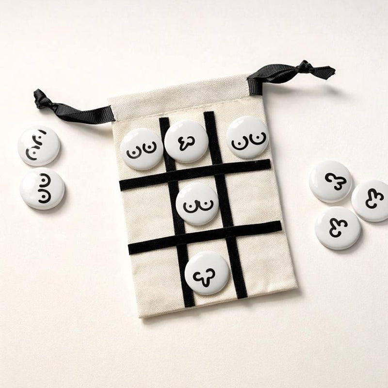 Romantic Couples Tic Tac Toe Game | Elegant Date Night Board Game &amp; Home Decor
