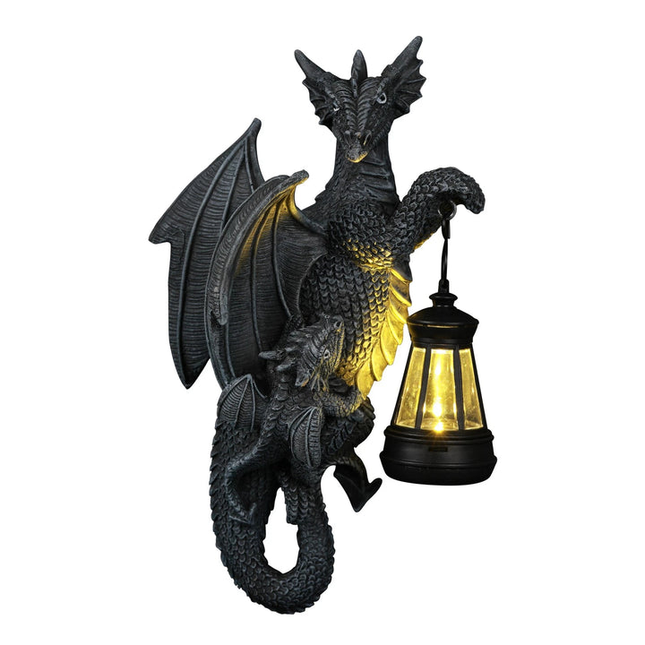 Flying Dragon Solar Wall-Mounted Garden Light