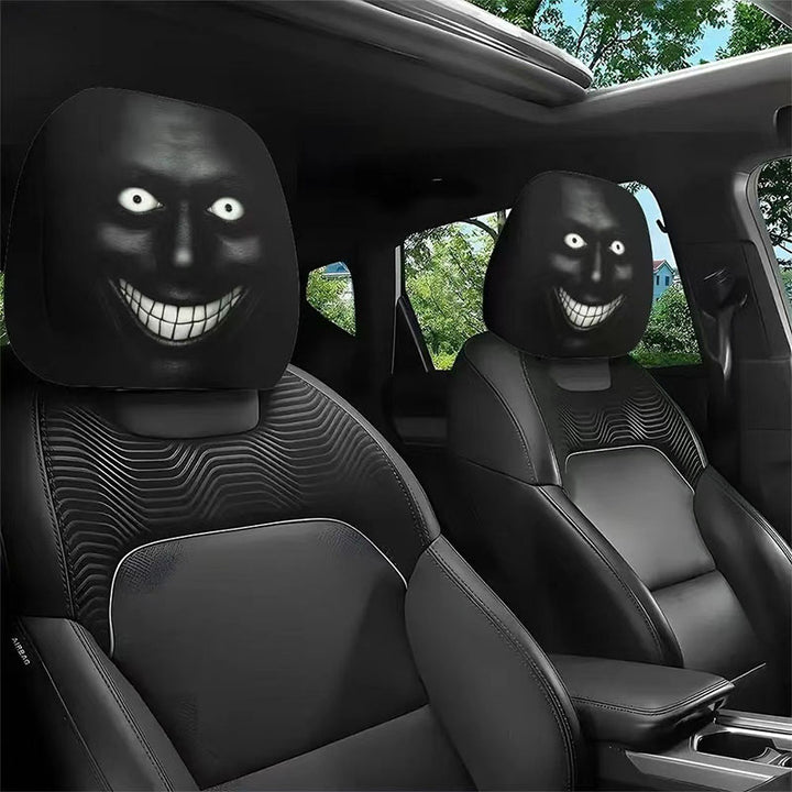 Halloween Horror-Themed Car Headrest Cover