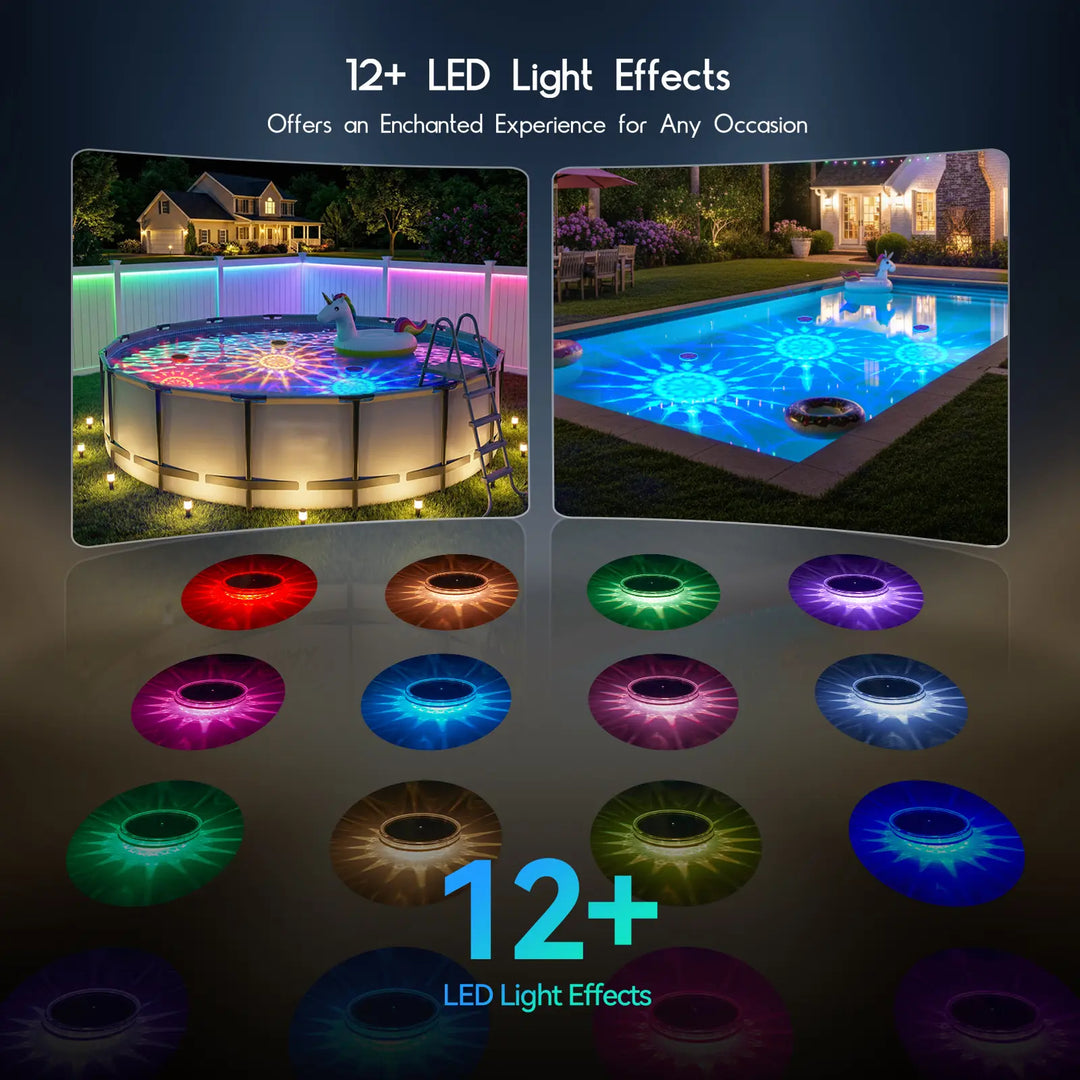Solar RGB Floating Pool Lights