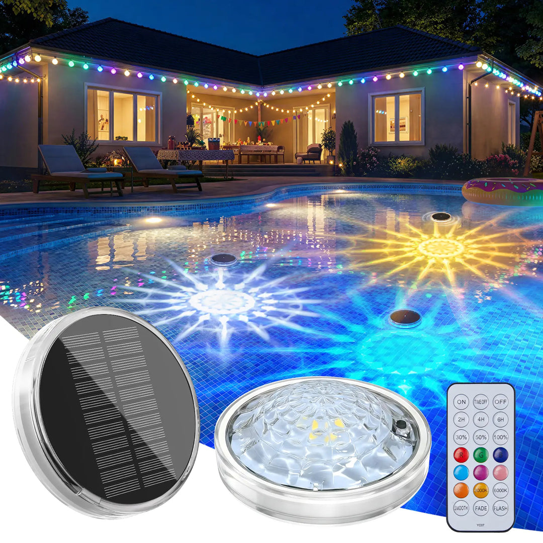 Solar RGB Floating Pool Lights