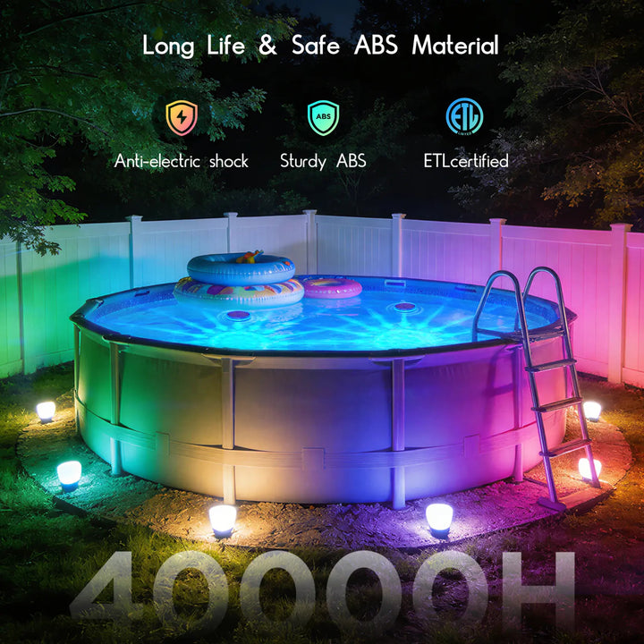 Solar RGB Floating Pool Lights