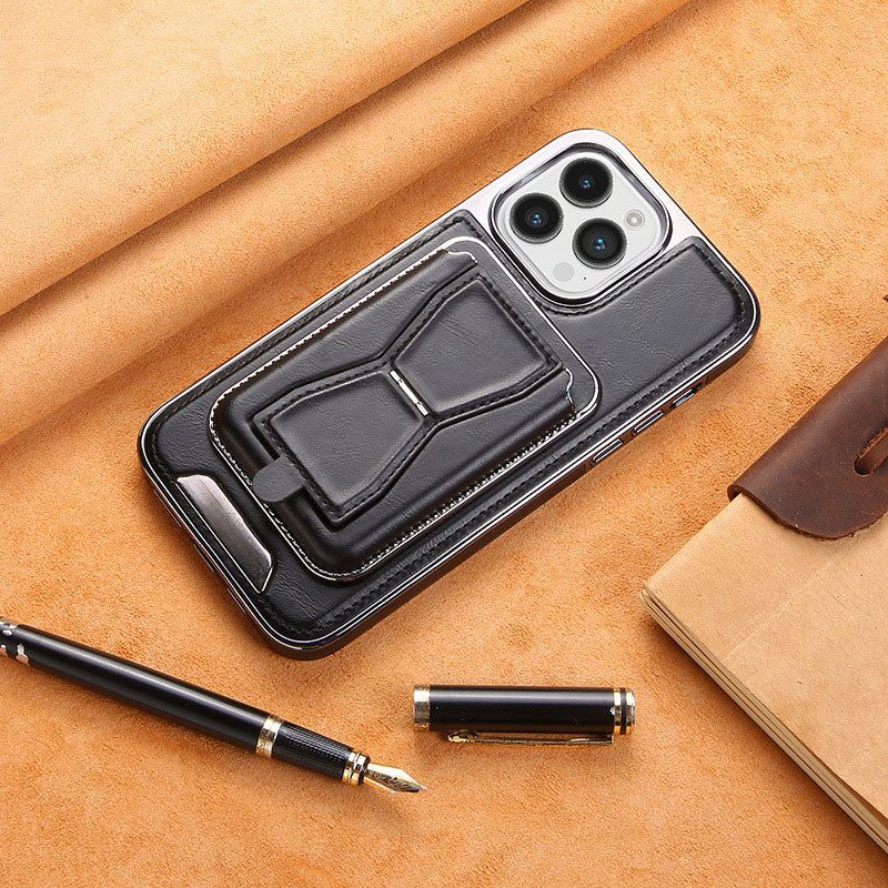 Magnetic card-holder phone case