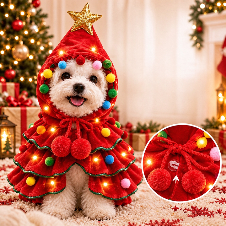 Christmas Tree Pet Costume