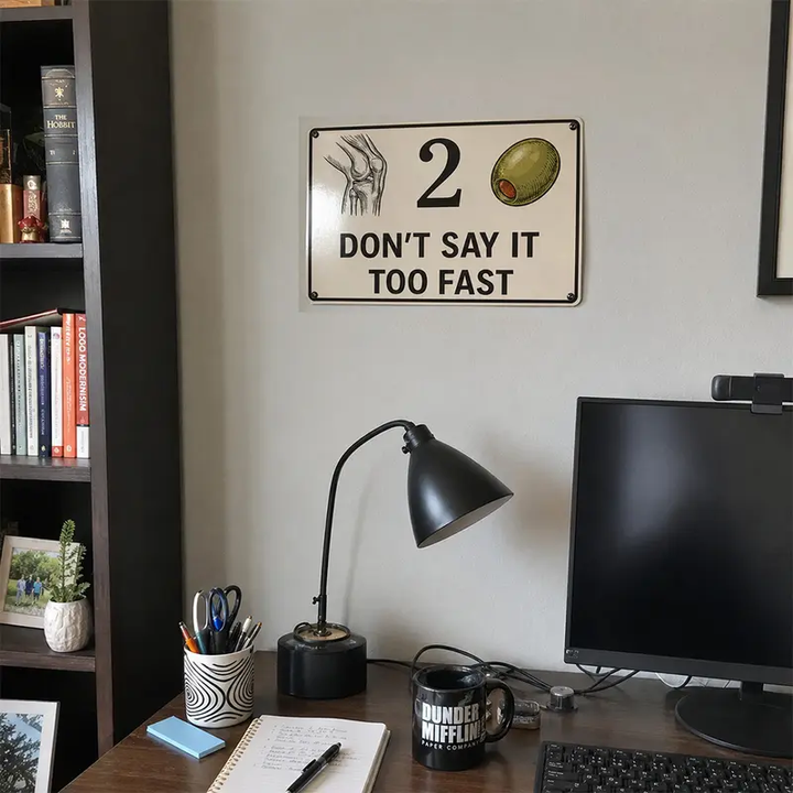 Fun and Humorous Metal Signs