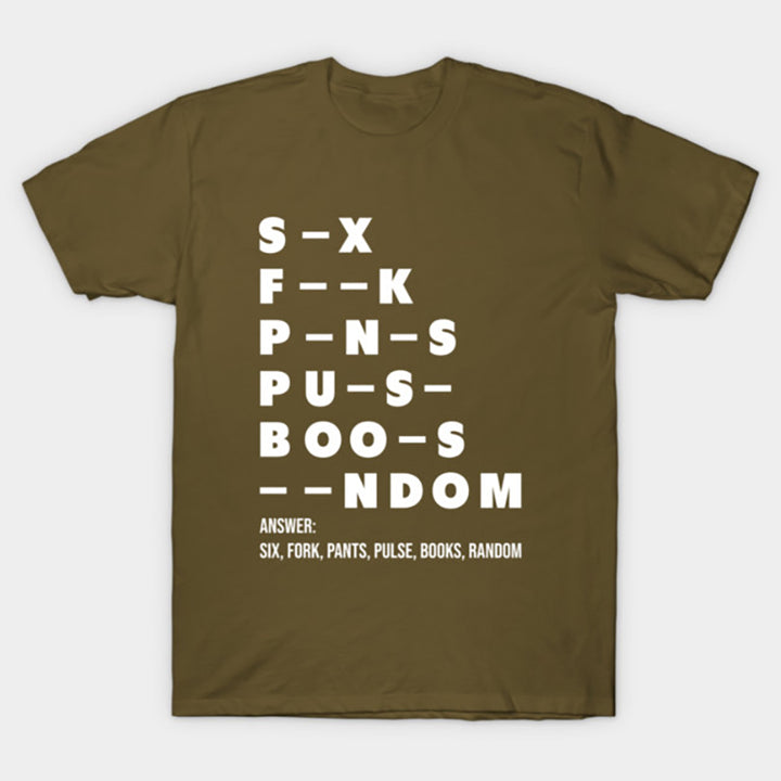 Funny Adult Dirty Mind Questions T-Shirt