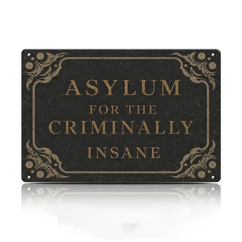 Fun and Humorous Metal Signs