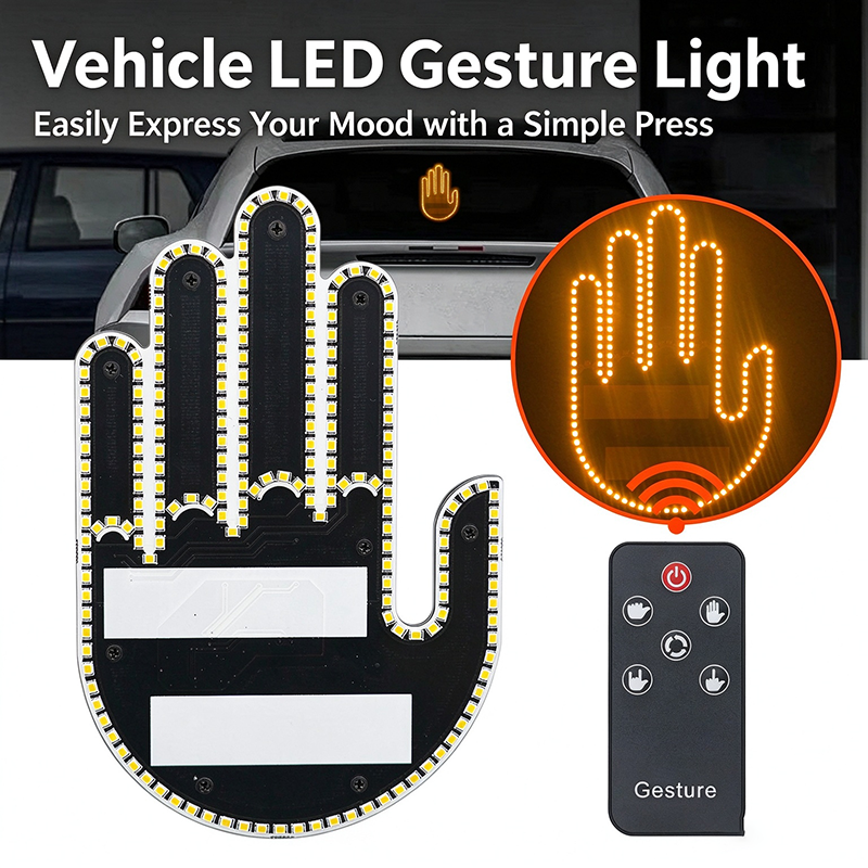Fun Gesture Light for Cars