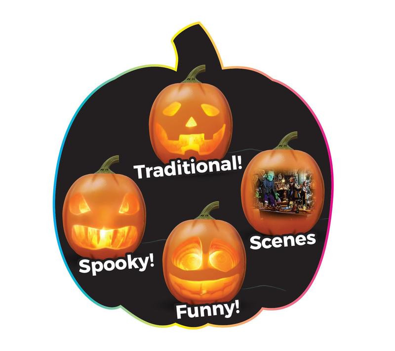 Talking and singing pumpkin lantern