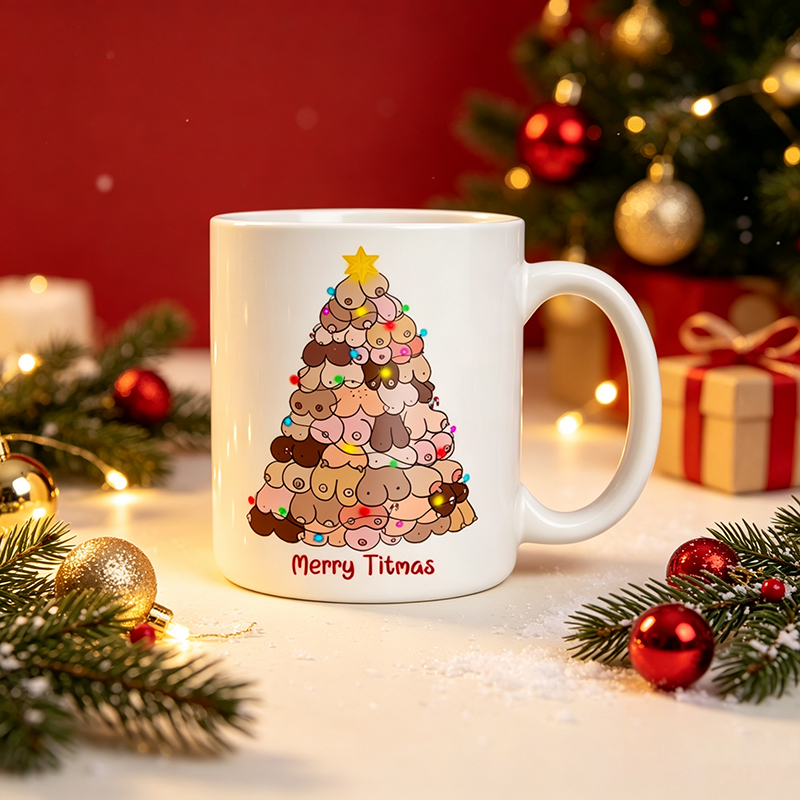 Fun Christmas mugs for adults