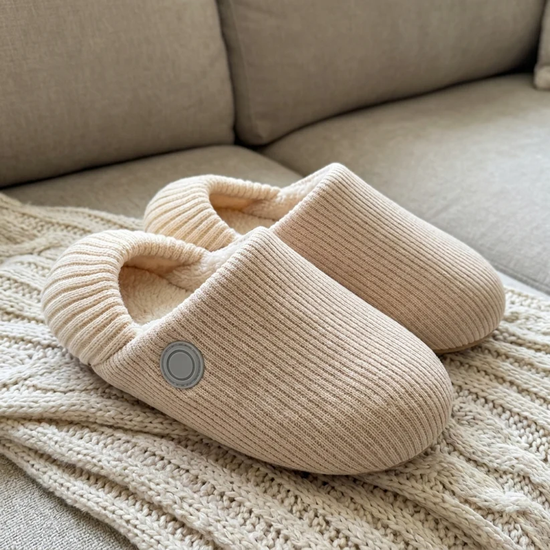 Portable Heated Slippers for Winter