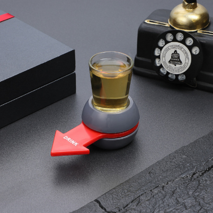Creative Rotating Arrow Drinking Game Spinner