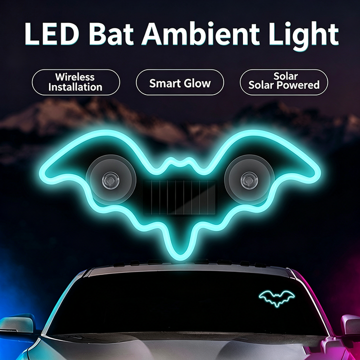 Solar-Powered Car Ghost Ambient Light