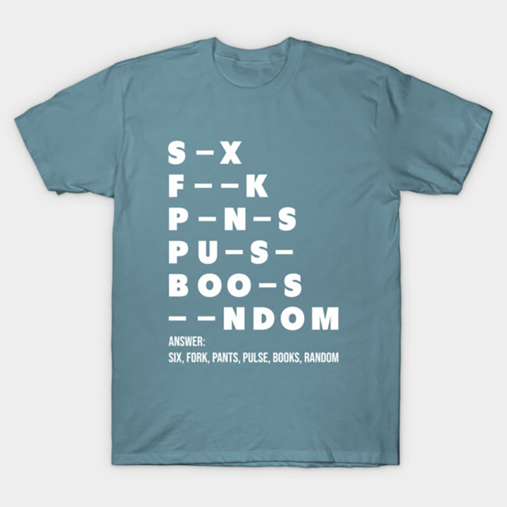 Funny Adult Dirty Mind Questions T-Shirt