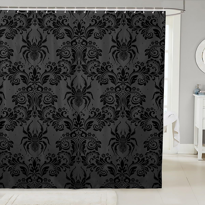 Gothic Home Decor Waterproof Shower Curtain