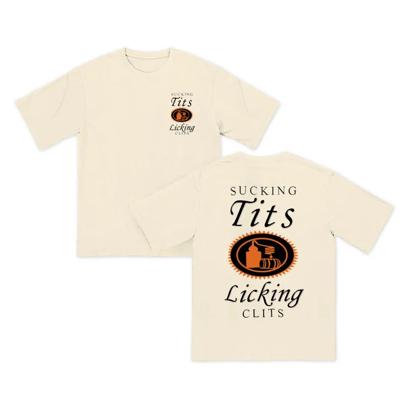 Funny Slogan Printed T-Shirt
