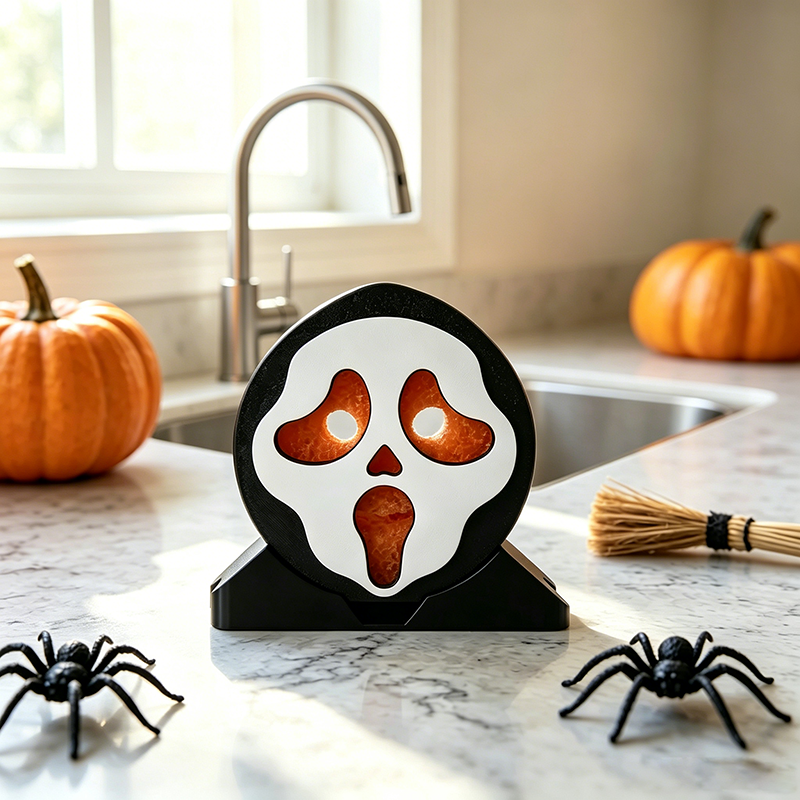Screaming Ghost Sponge Holder with Drainage