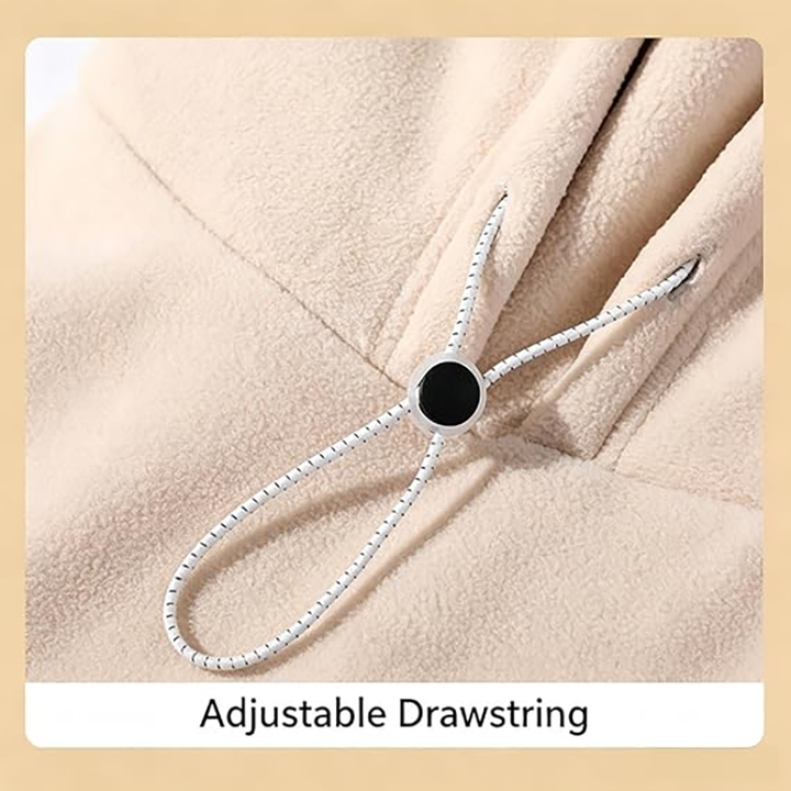 Windproof Fleece Full Face Hood