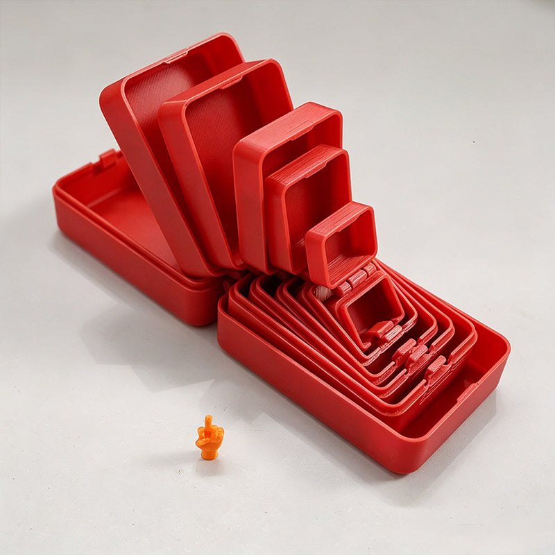 Multi-layered nested prank gift box
