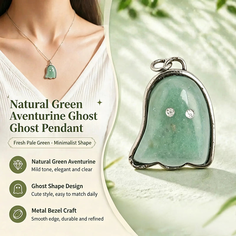 Cute Ghost Pendant Necklace