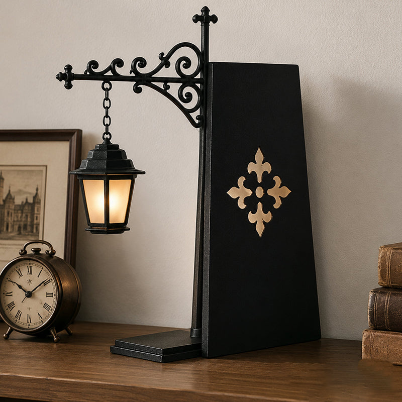 Library Bookshelf Lanterns