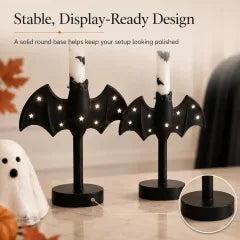 Flameless Bat Candle Holder