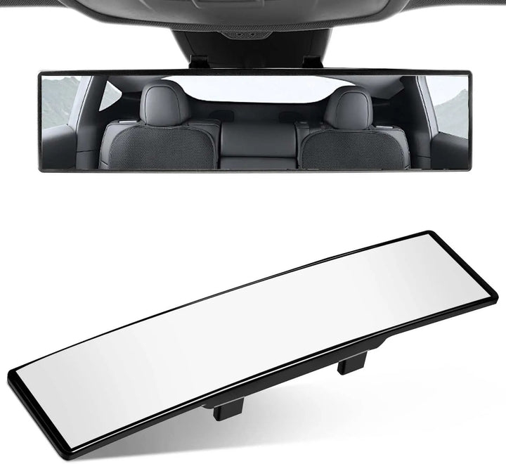Universal 11.81-inch panoramic convex rearview mirror