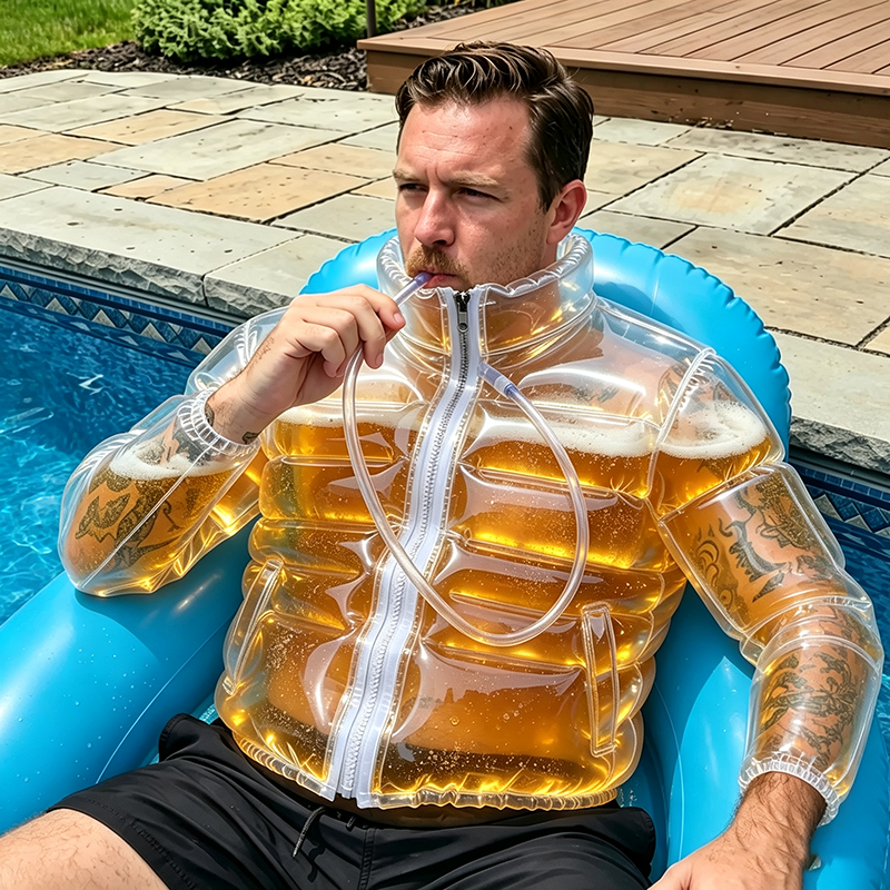 Fun Inflatable Beer Jacket
