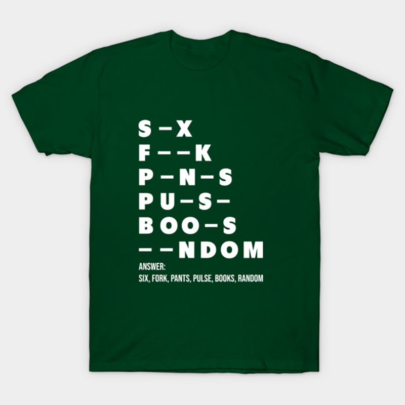 Funny Adult Dirty Mind Questions T-Shirt