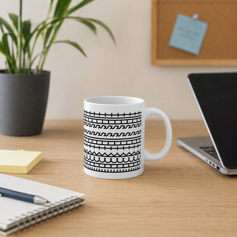 Fun Coffee Mug with Hidden Secret Message