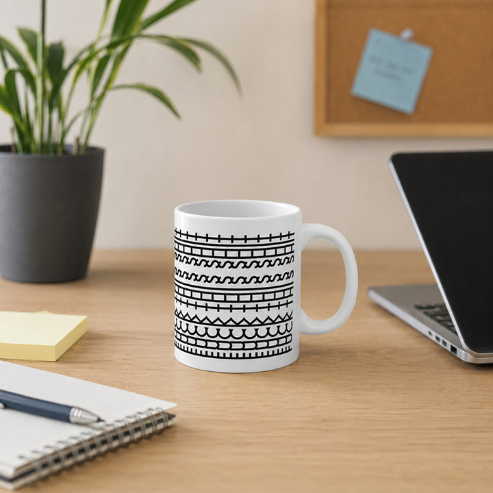 Fun Coffee Mug with Hidden Secret Message