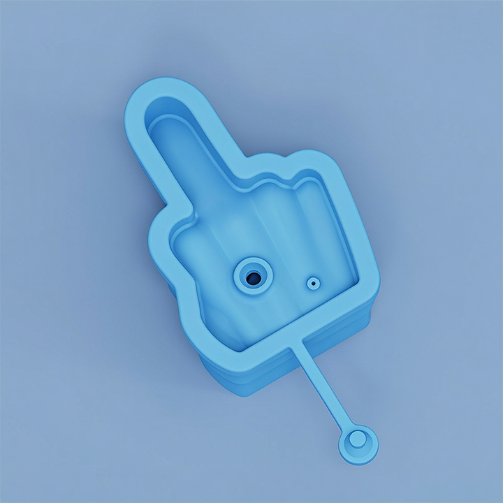 Middle Finger Silicone Ice Cube Mold