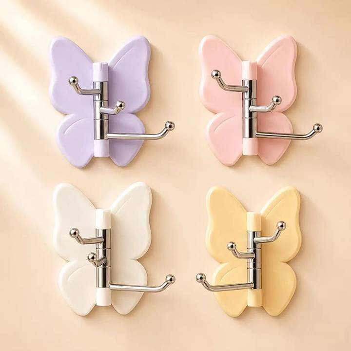 Rotating butterfly hook