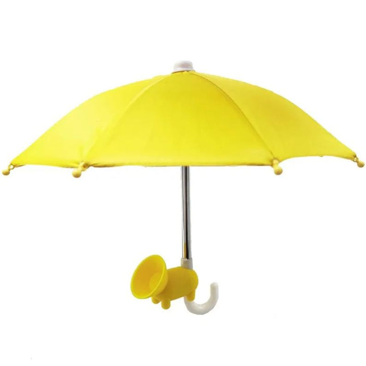 Mini Cell Phone Umbrella and Cell Phone Sunshade - Ultra Compact Universal Sunshade