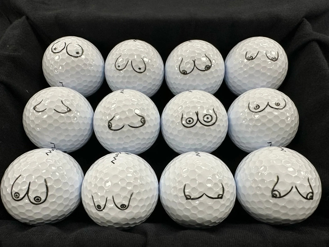 Chest Sketch Pattern Golf Ball
