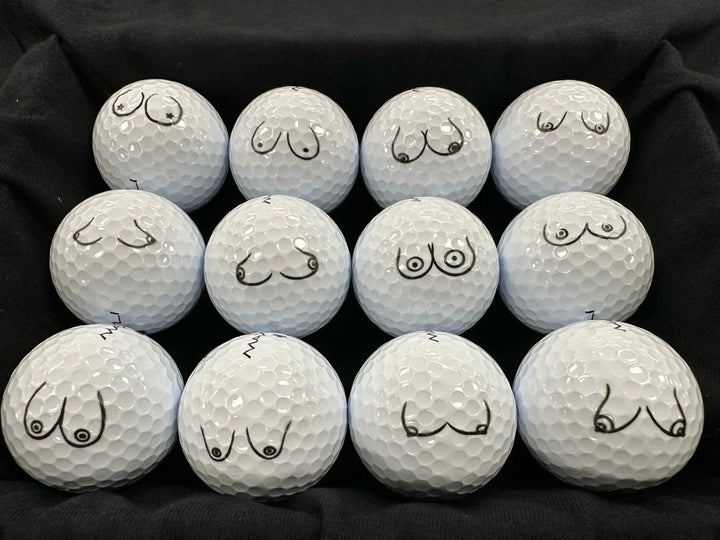 Chest Sketch Pattern Golf Ball