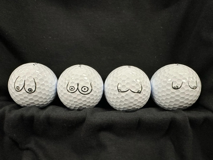 Chest Sketch Pattern Golf Ball