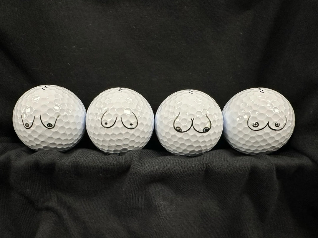 Chest Sketch Pattern Golf Ball