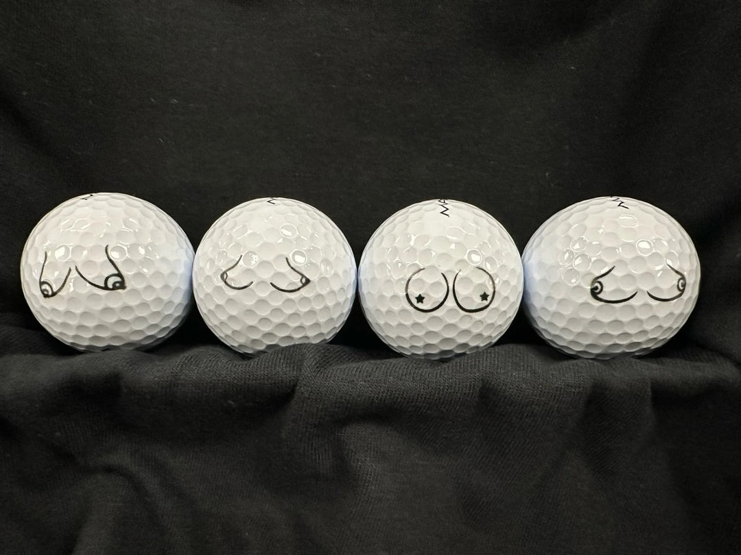 Chest Sketch Pattern Golf Ball