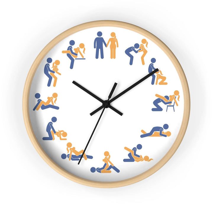 Sex Position Wall Clock