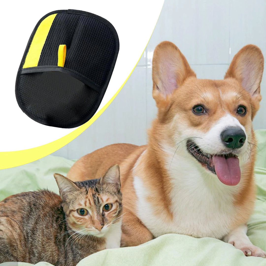Pet Grooming Gloves Double-Sided Anti-Tangle Gloves