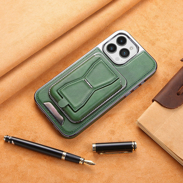 Magnetic card-holder phone case