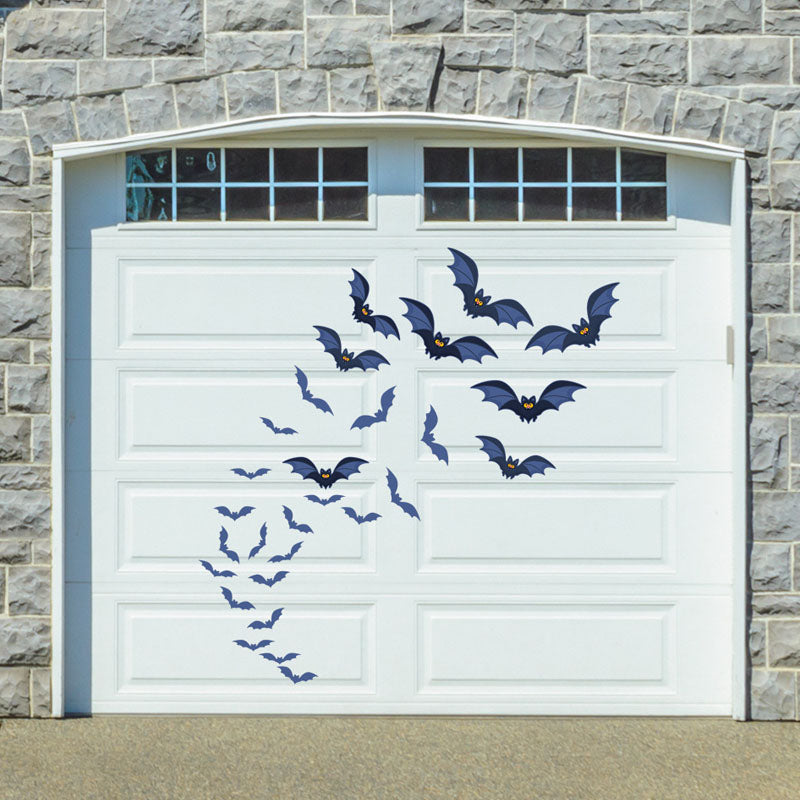 Halloween Bat and Spider Magnetic Decals